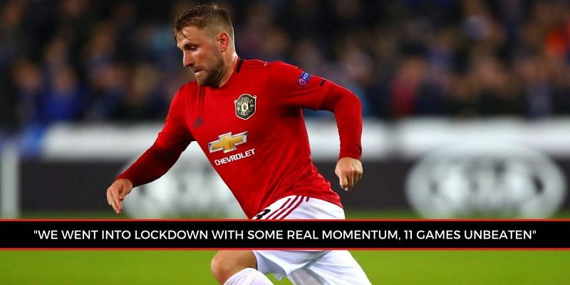 Luke Shaw speaks on his blog on Manchester United&#039;s undefeated run