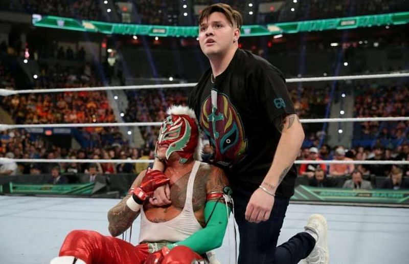 Rey Mysterio and his son Dominick