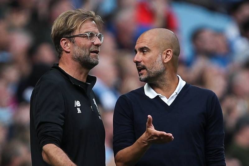 Lexica - highly detailed pep guardiola and jurgen klopp playing chess  gracefully