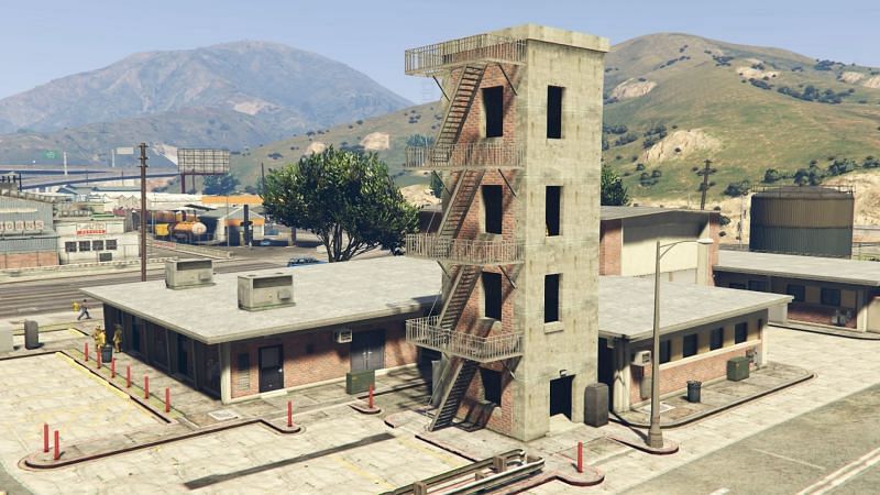 Gta 5 Locations Of Fire Stations In The Game