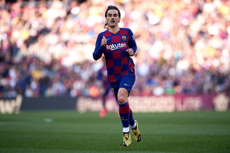 Griezmann in action for Barcelona