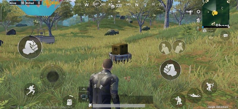 Crates have been added to replace the idols in PUBG Mobile&#039;s Jungle Adventure Mode