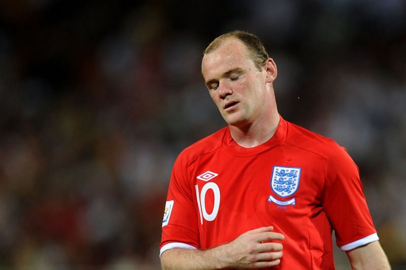 Wayne Rooney ranted at a TV camera after England fans turned on him and his teammates at the 2010 World Cup