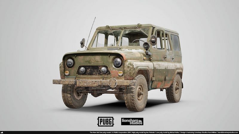 Closed top UAZ (Picture Courtesy: PUBG Corp)