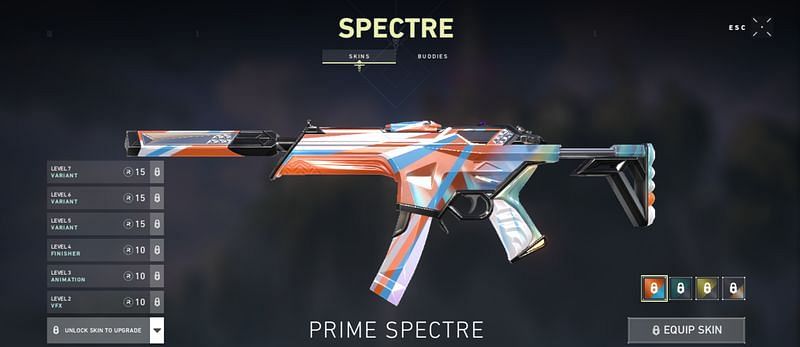 Variant of Prime Spectre - unlocks at level 5