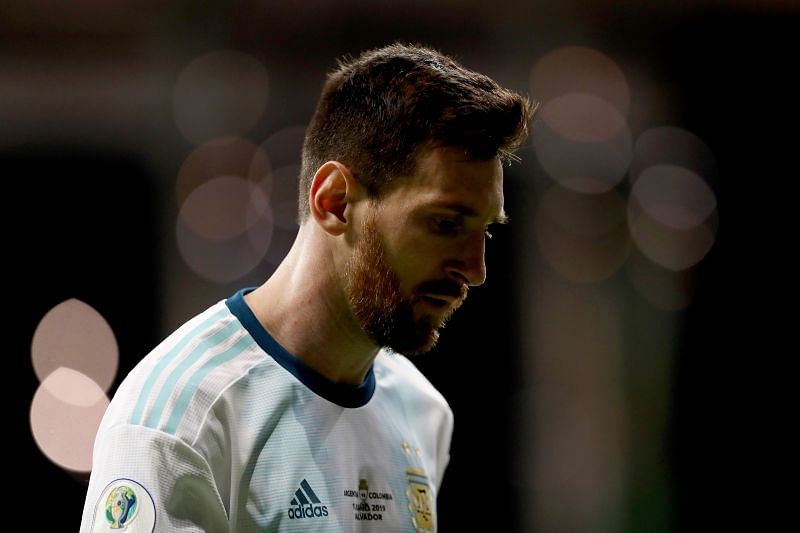 Lionel Messi cuts a morose figure every time he dons the Argentina shirt and captain&#039;s armband.