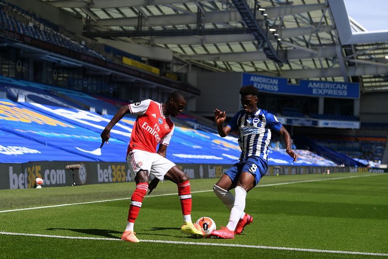 Yves Bissouma was the Man of the Match against Arsenal