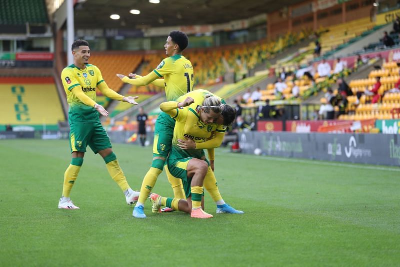 Norwich played Manchester United in the FA Cup last week