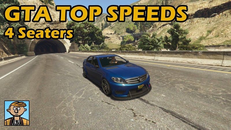 Fastest 4-seater cars in GTA: Online (Image: Broughy1322YouTube)
