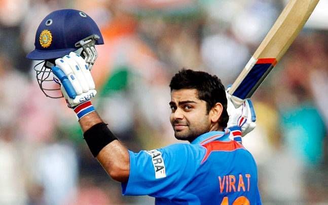 Virat Kohli was fast-tracked into the Indian team