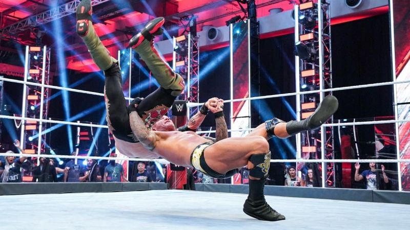 Randy Orton sent Edge crashing down