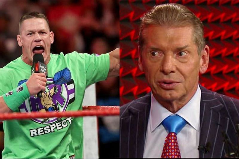 John Cena and Vince McMahon