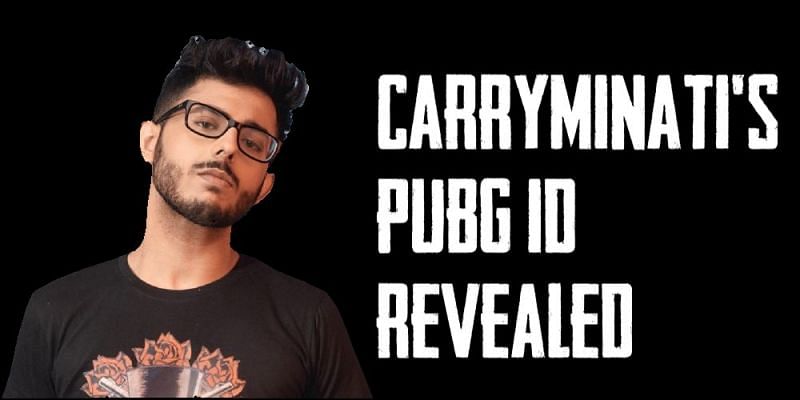CarryMinati&#039;s PUBG ID revealed