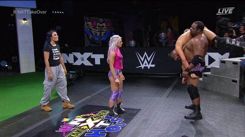Johnny Gargano was in a rather hard-hitting match with Keith Lee on WWE NXT TakeOver