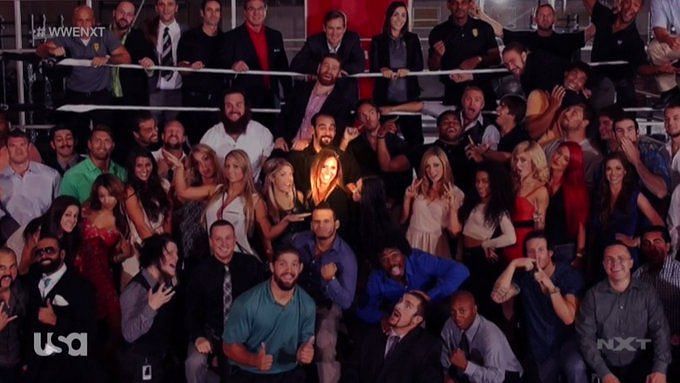 Charlotte Flair was part of the first class of NXT 