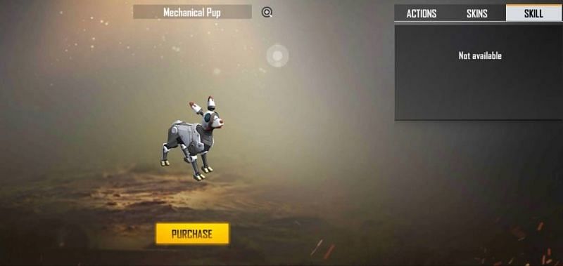 Mechanical Pup&nbsp;(Picture Courtesy: Garena Free Fire)