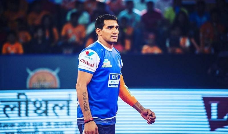 Surender Nada is considered one of the best left corners in the PKL.