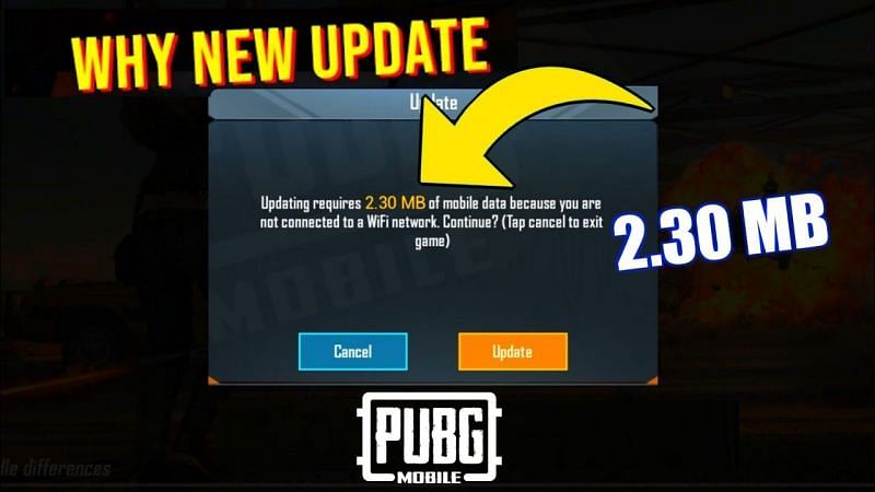 PUBG Mobile new 2.30MB update