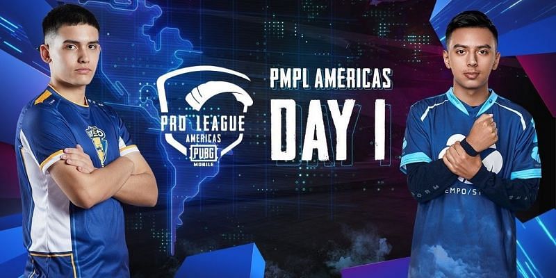 PMPL Americas Day 1 Standings 1-10