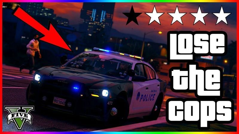 GTA V: How to lose cops