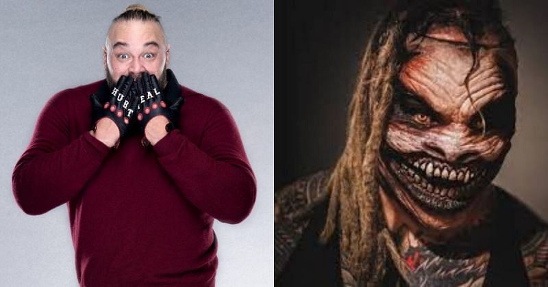 Bray Wyatt and his Fiend alter ego.