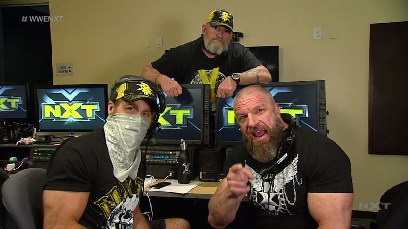Road Dogg, Triple H, and Shawn Michaels