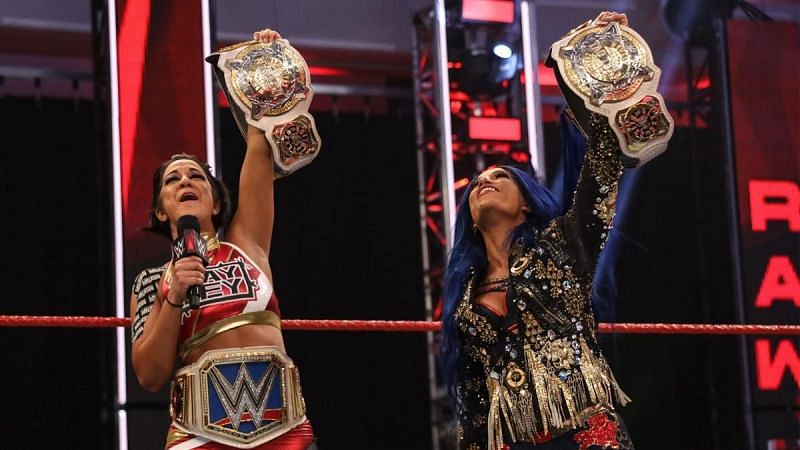 Sasha Banks and Bayley are the Women&#039;s Tag Team Champions