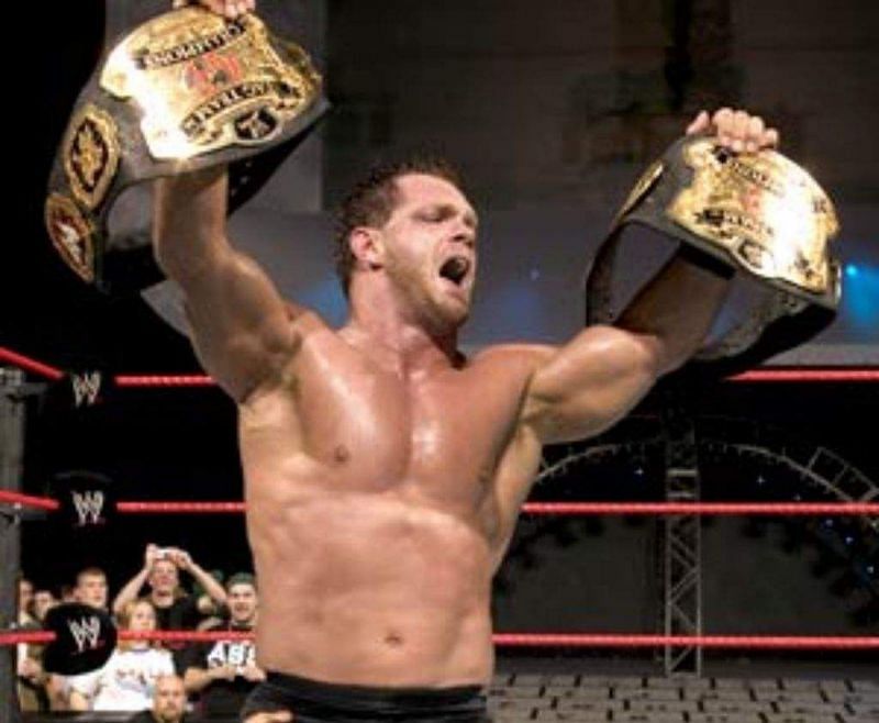 Chris Benoit was at the top of WWE at the time