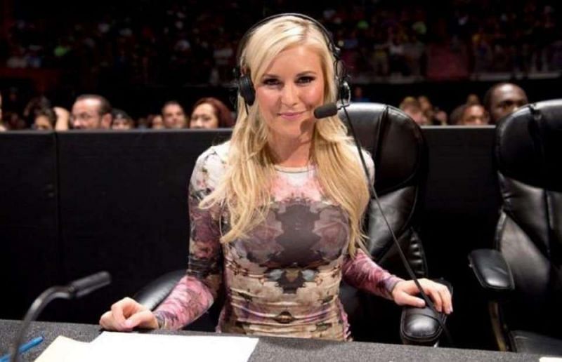 Renee Young shared stories from back when she was working as a commentator