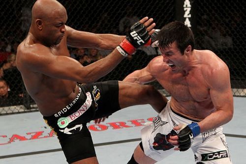 Chael Sonnen and Anderson Silva