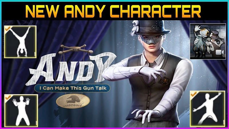PUBG Mobile Andy Character Release Date, Price, Ability and more (Image Credits: Dragon Hunt Gaming)