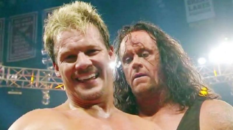 Chris Jericho and The Undertaker during their days together in WWE
