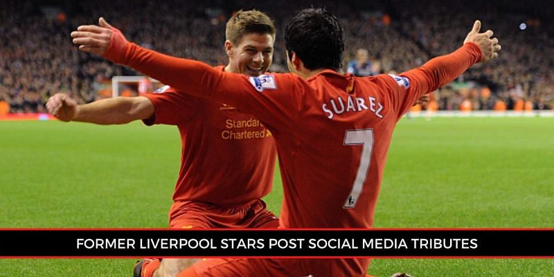 Luis Suarez and Steven Gerrard were amongst Liverpool&#039;s well-wishers
