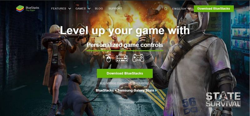 BlueStacks 4 Website