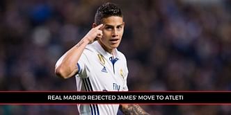 Real Madrid star James 'would have preferred Atleti move,' reveals stepfather