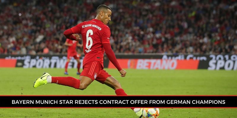 Thiago Alc&acirc;ntara ready to move on from Bayern Munich