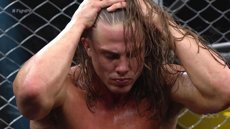 Matt Riddle after his loss to Timothy Thatcher