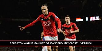 "They can't let them equal the record," says EPL great Berbatov on Liverpool catching Manchester United