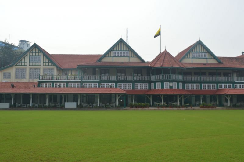 The iconic Bombay Gymkhana with its lush green field