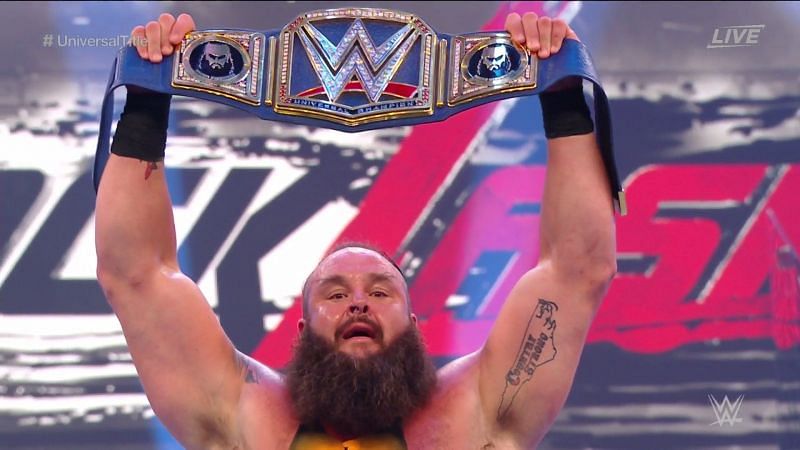 Braun Strowman walked away with a win against Miz &amp; Morrison on Backlash