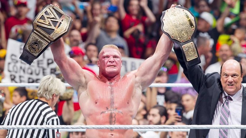 Brock Lesnar needs to win the IC title, US title and the RAW/SD Tag Team Championship to become a Grand Slam Champion