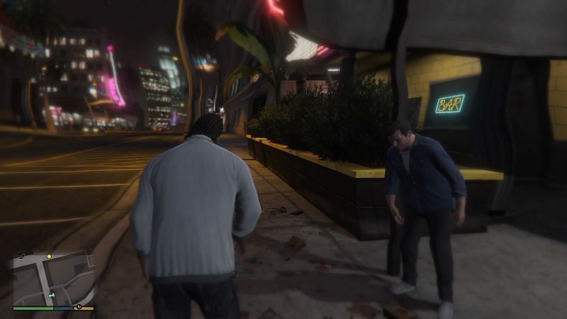 Michael and Franklin Drunk in GTA 5