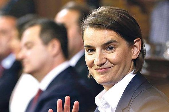 Ana Brnabic, the current Prime Minister of Serbia