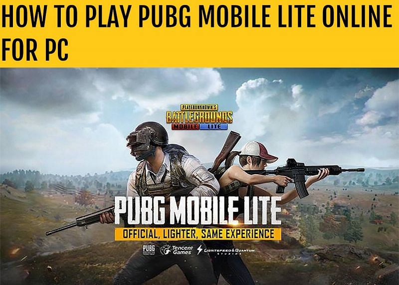 Pubg Mobile Lite Online How To Play The Game On Pc