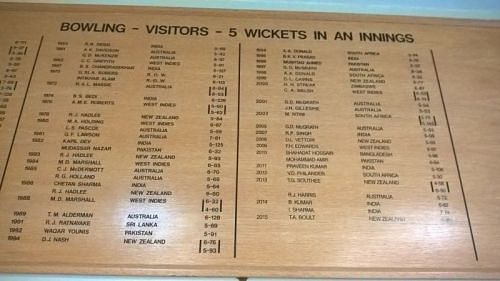 Lord&rsquo;s honours board