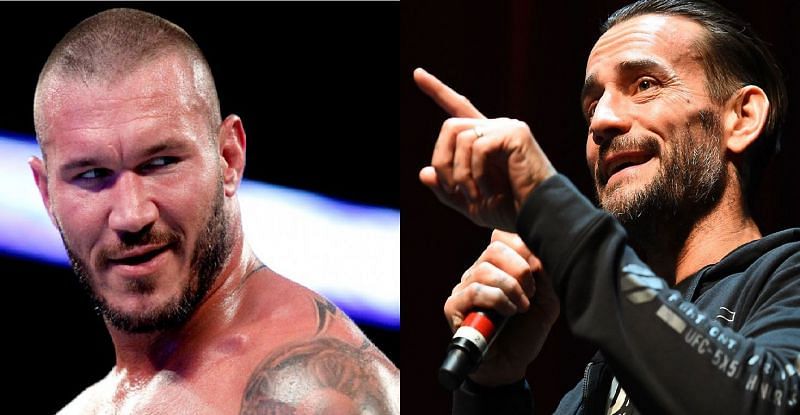 Orton and CM Punk