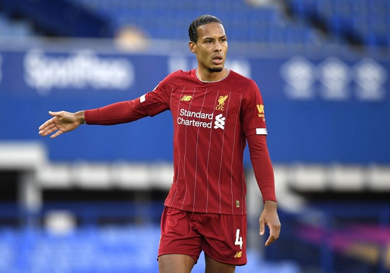 Virgil van Dijk did well to neutralise Everton&#039;s attacks