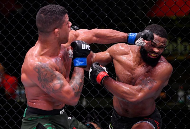 Tyron Woodley lost to Gilbert Burns at UFC on ESPN 9