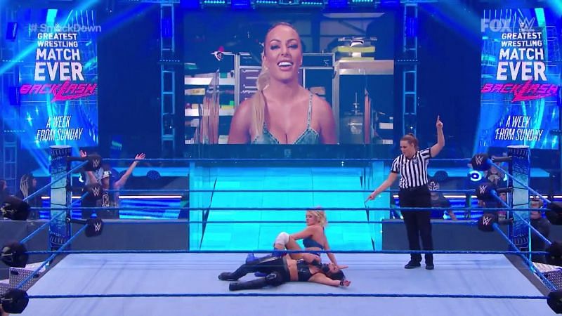 Mandy Rose caused Sonya to lose the match