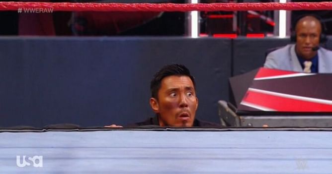 Akira Tozawa defeats R-Truth to become the new 24/7 Champion on WWE RAW